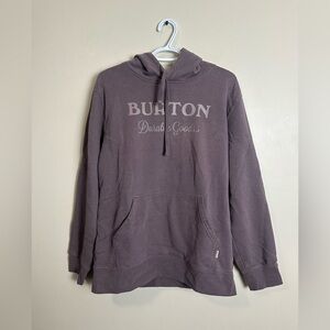 Burton Size S Dark Purple Hoodie